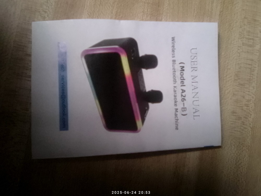 Fansbe A26 Series Wireless Bluetooth Karaoke Machine