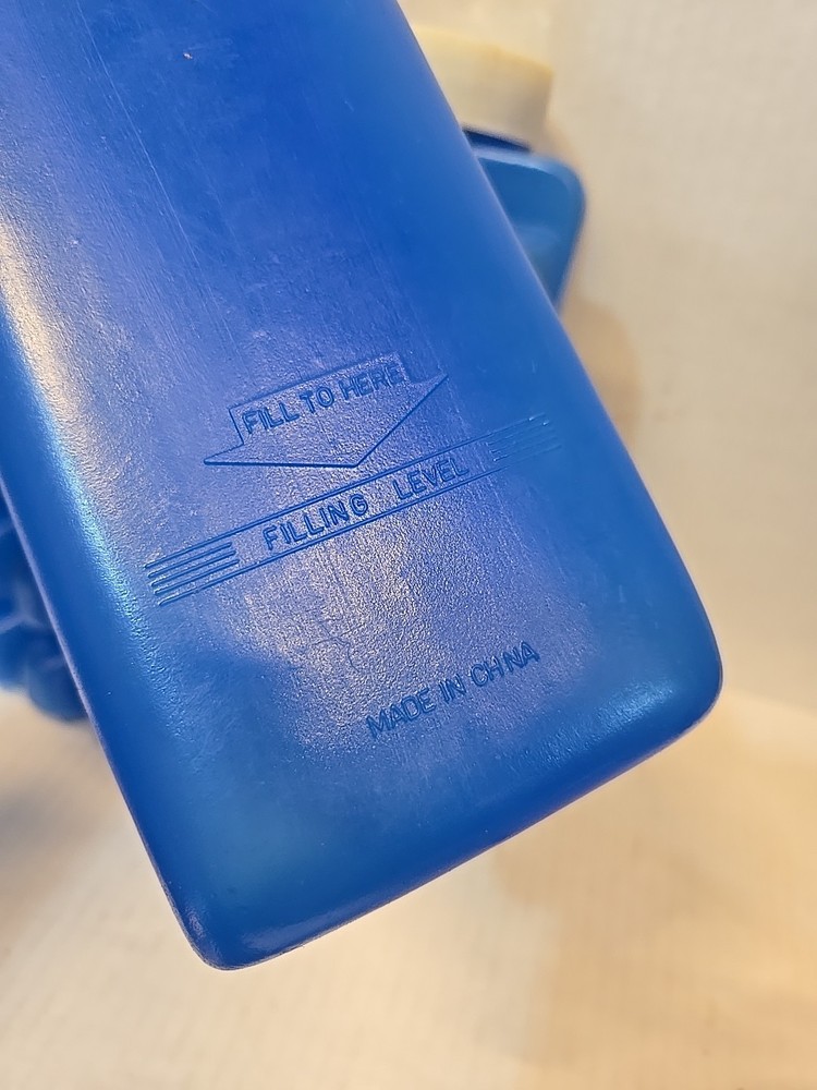 4 Pack Vintage Blue Ice Cube Trays Tray With Lid Closeable Cooler Stackable