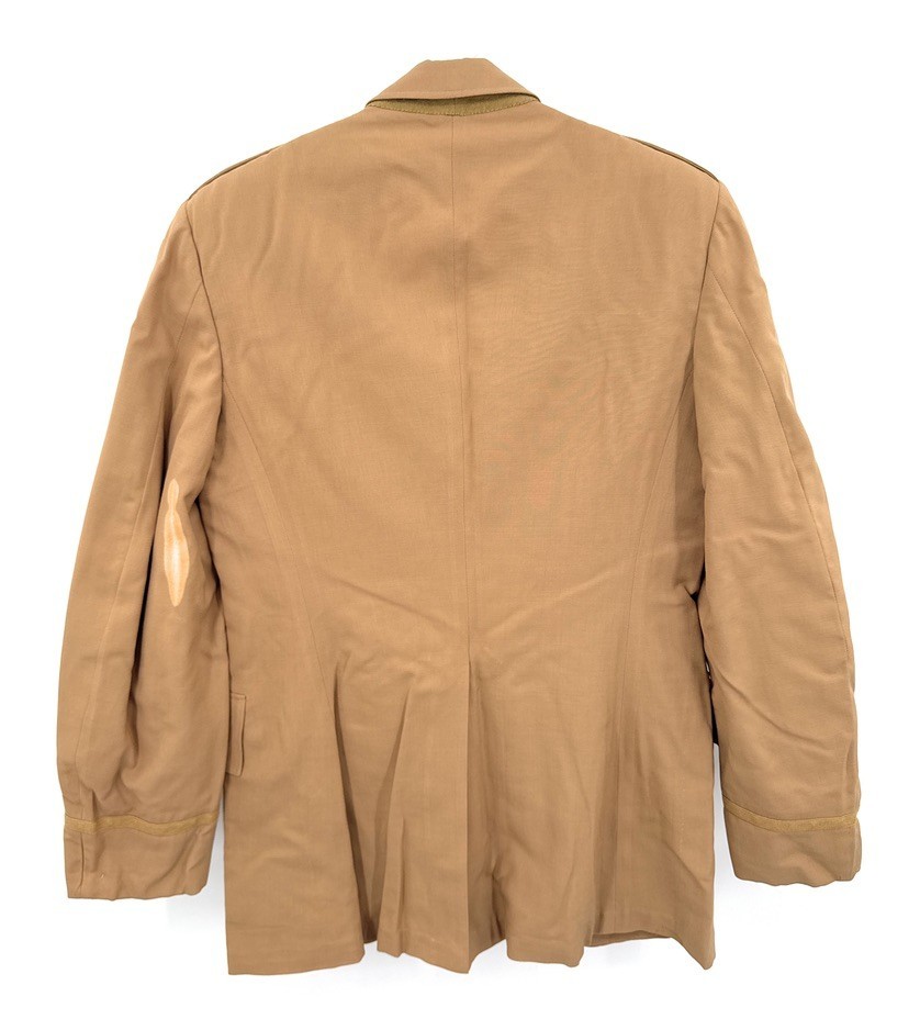 WWII Army Service Forces Coat Jacket Officers Tan