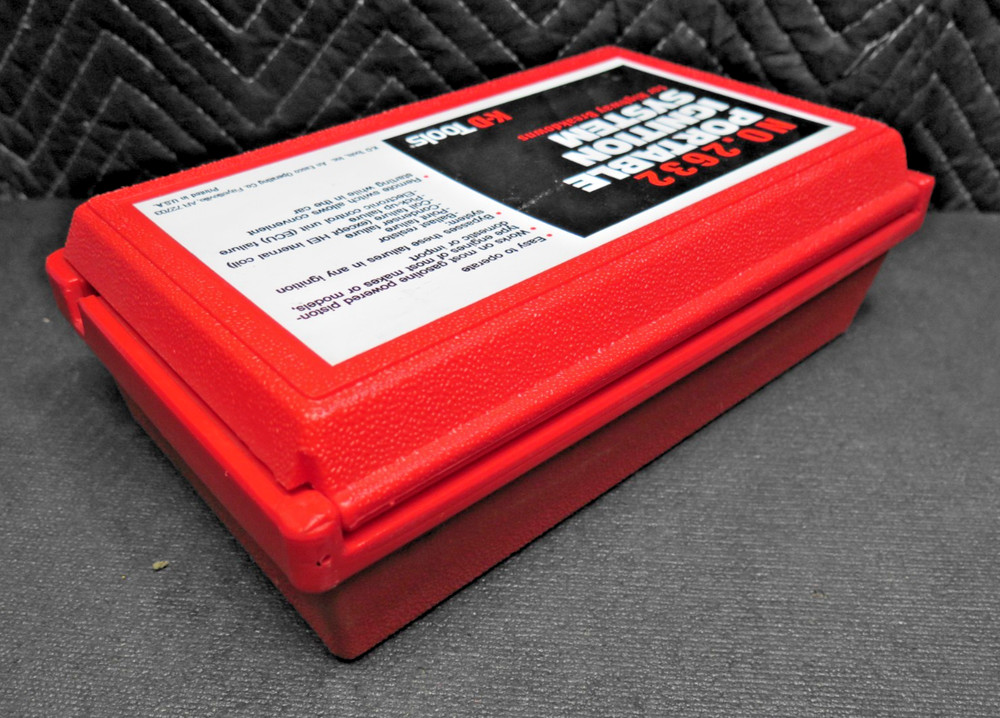 KD Tools 2632 Portable Ignition System Bypass for Breakdowns K-D Red Case NICE!
