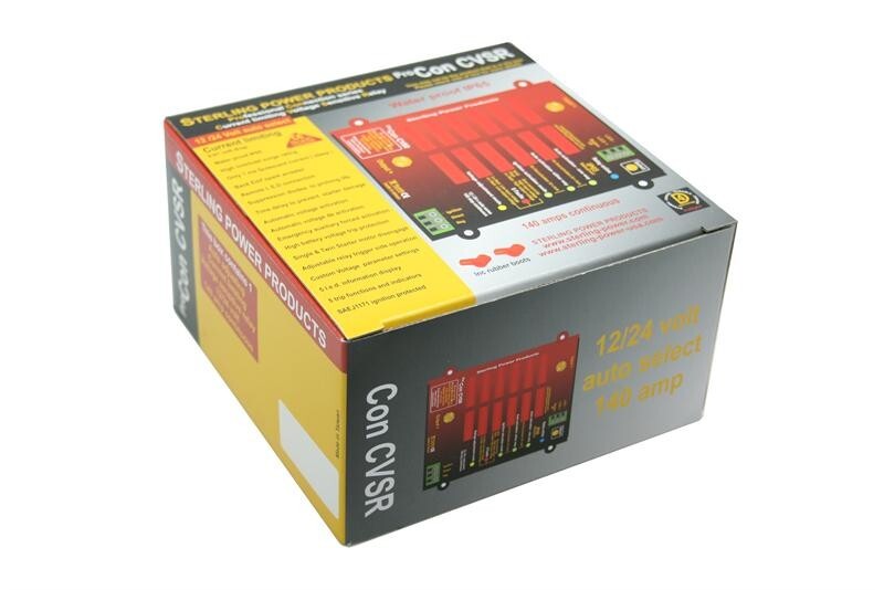Voltage Sensitive Relay (12V or 24V autosense, 70A) Current Limiting