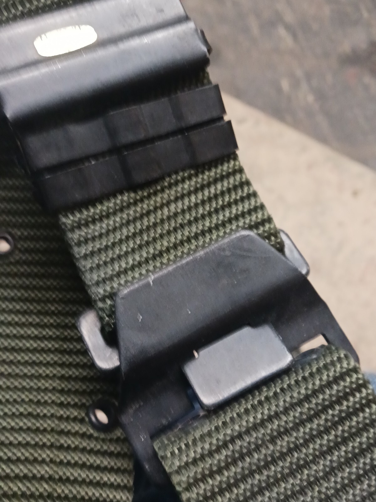 US Vietnam Style Reproduction Nylon Davis Belt