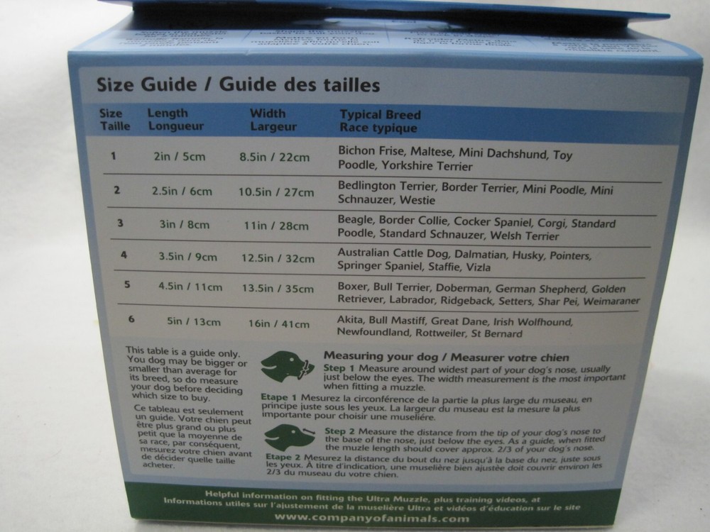 NEW Baskerville Rubber Muzzle