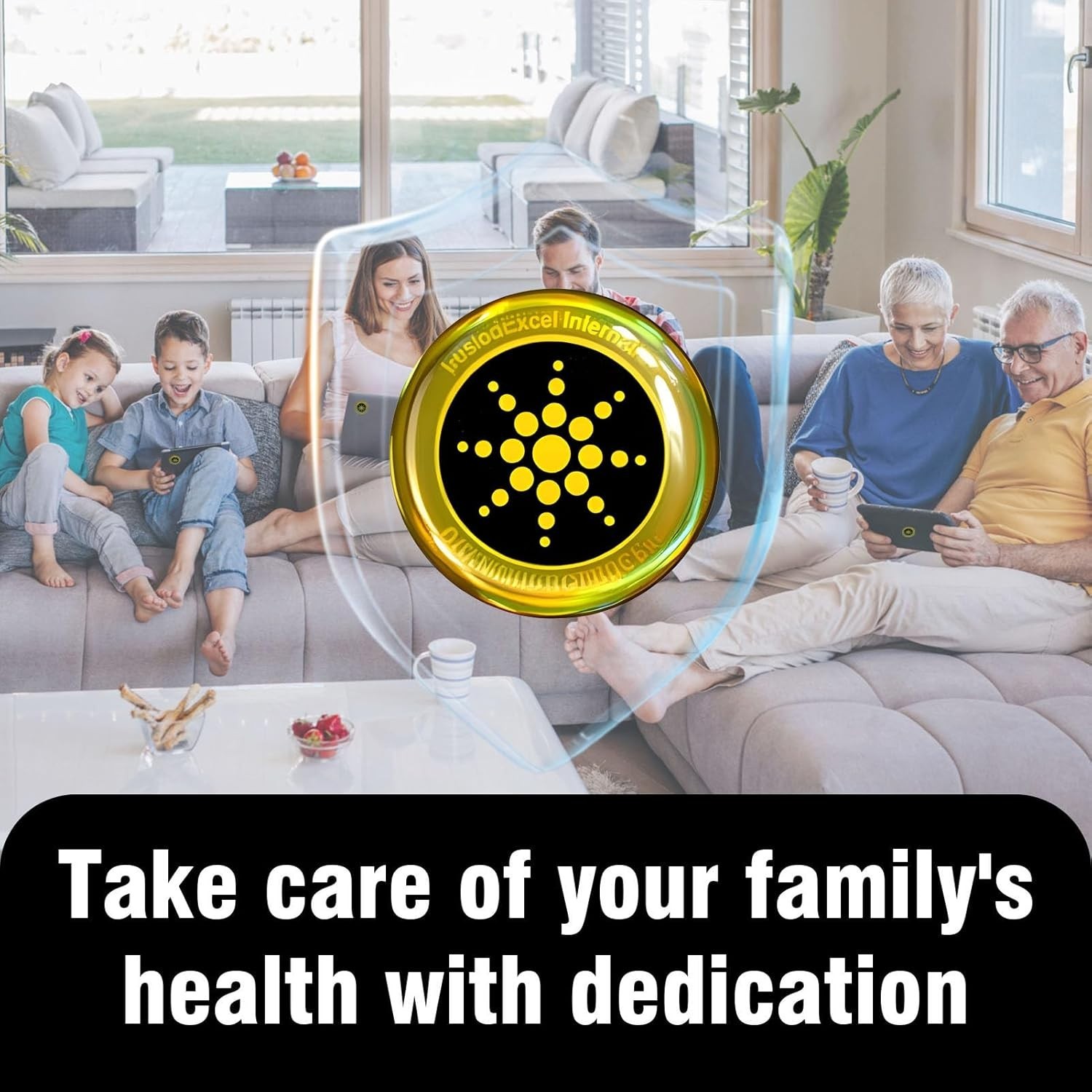 EMF Blocker 6 Pack Stickers for Cell Phones, Laptops, Tablets – Reusable, Pee...