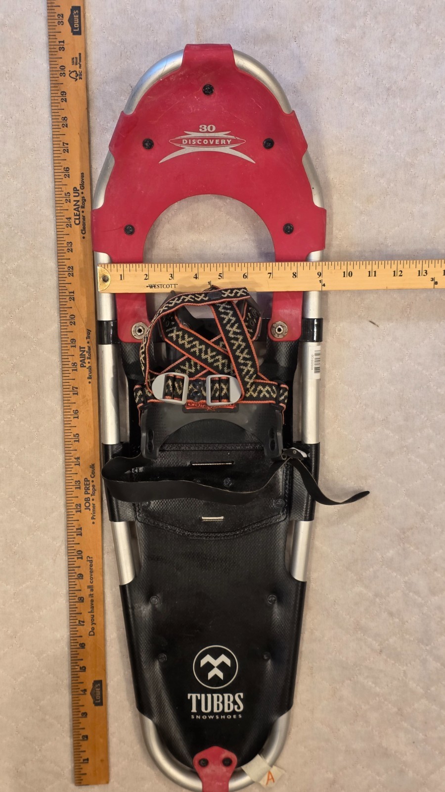 Tubbs Discovery 9" x 30"/Altitude 8"x 25" Snowshoes Quick Draw Bindings