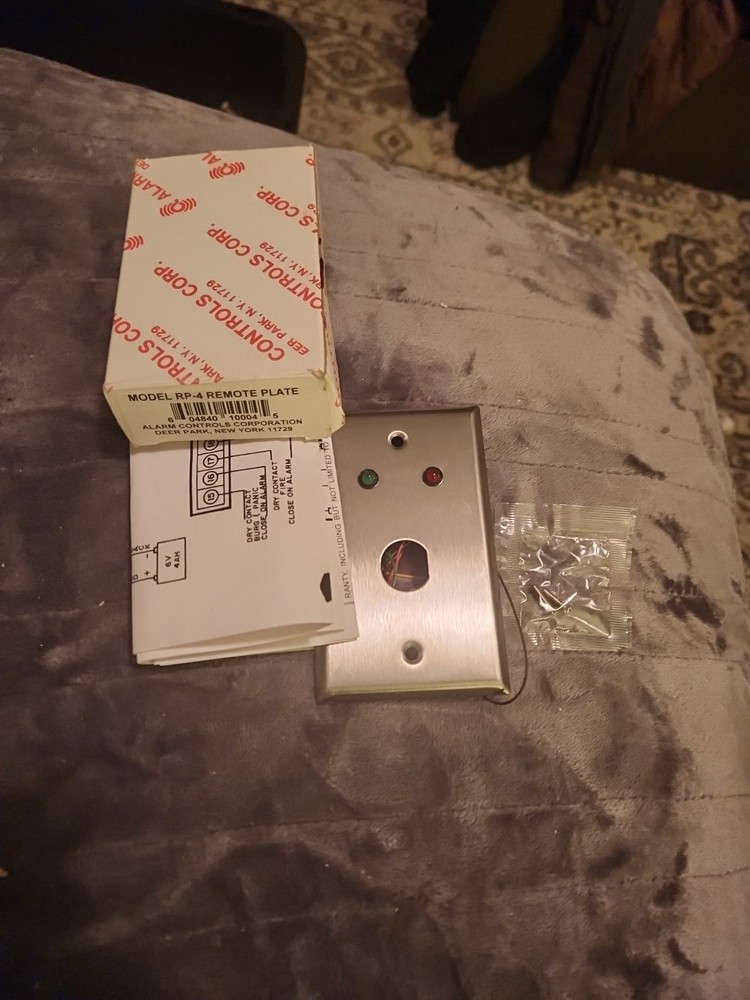 Alarm Controls RP-4 Remote Plate