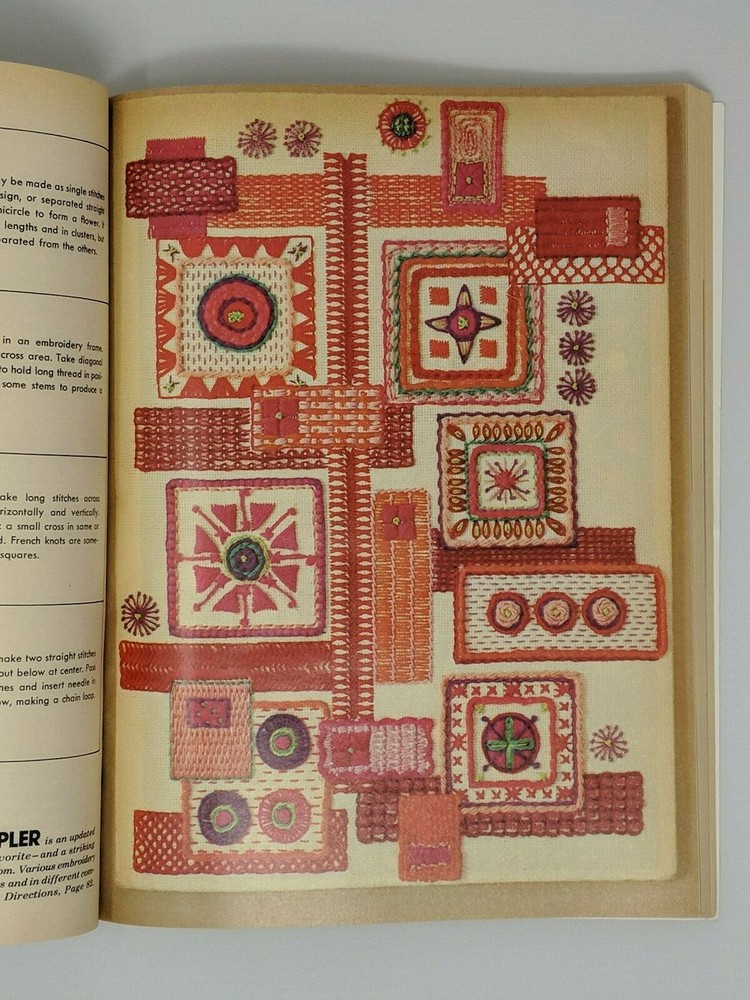 McCall's Needlepoint And Embroidery Encyclopedia 1978 "A Learn by Doing Book"