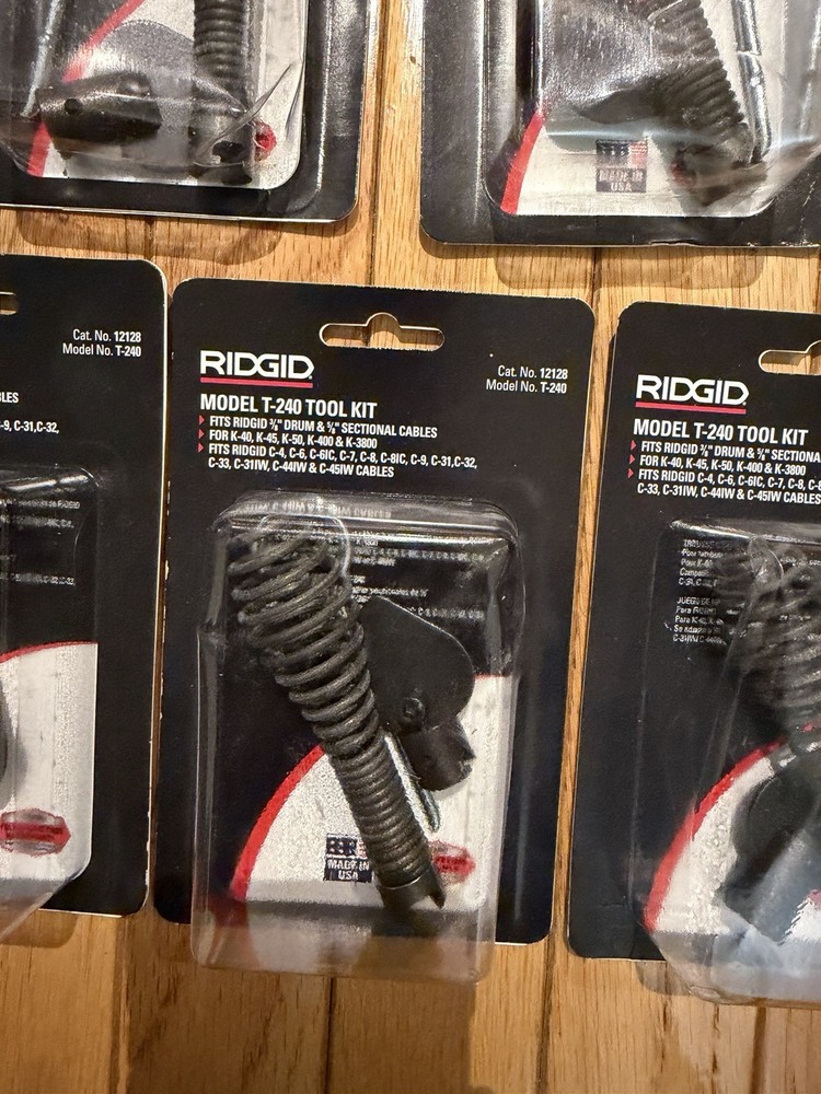 5 RIDGID T-240 TOOL KIT