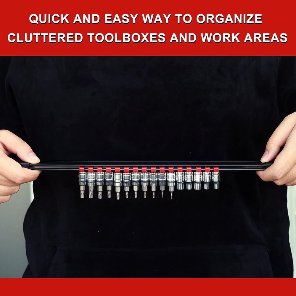 Socket Storage Solution - 12PC ABS, 174 Socket Capacity