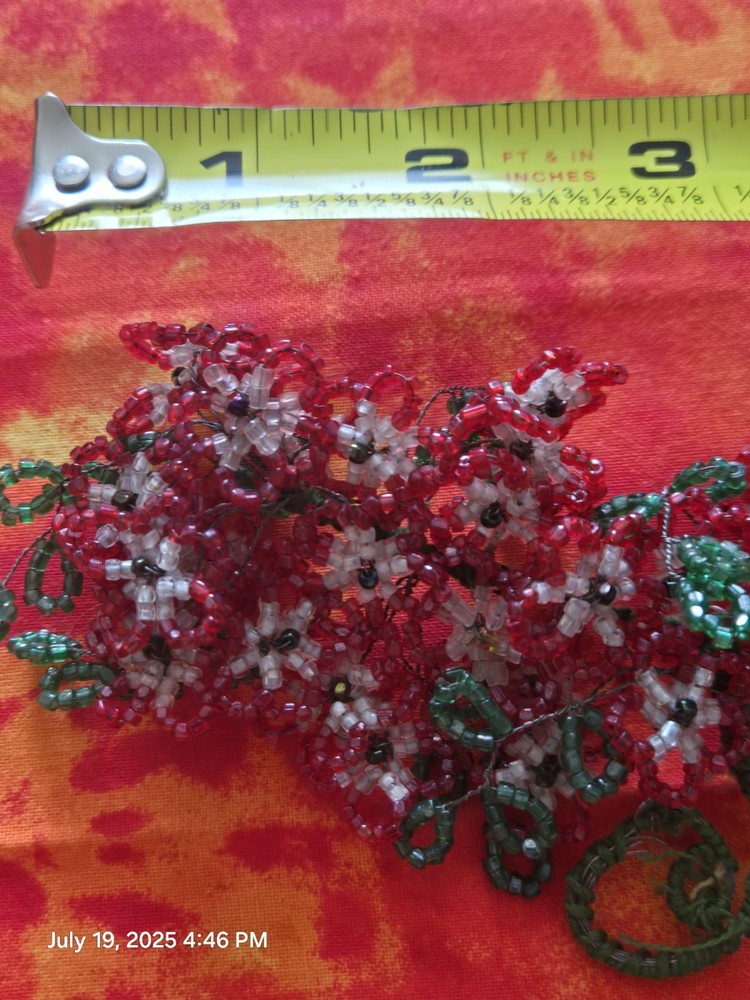 Handmade Beaded Flower Garden
