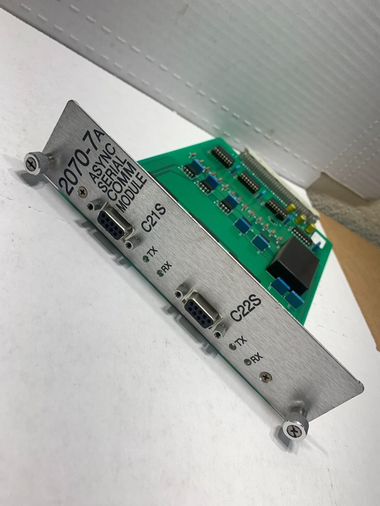 SIEMENS 2070-27A ASYNC SERIAL COMM Module For ATC controller