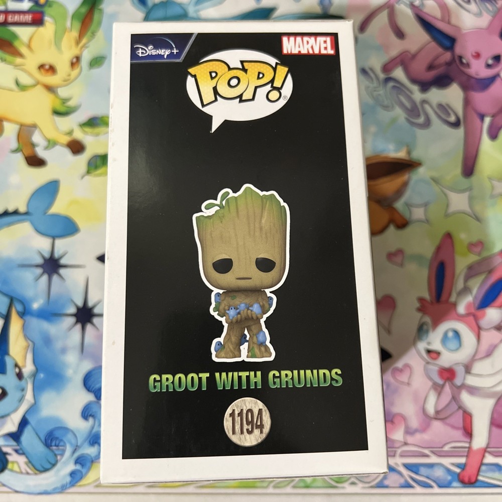 Funko Pop! I am Groot - Groot with Grunds #1194