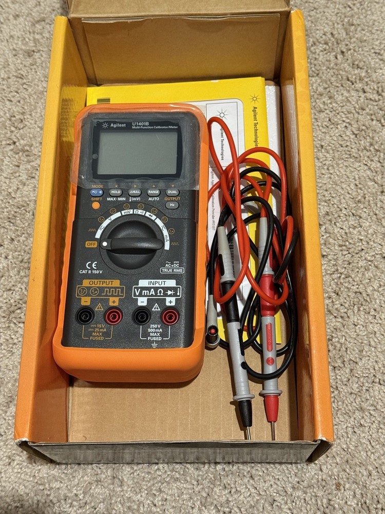 Agilent U1401B Handheld Multi Function Calibrator Meter, Never Used