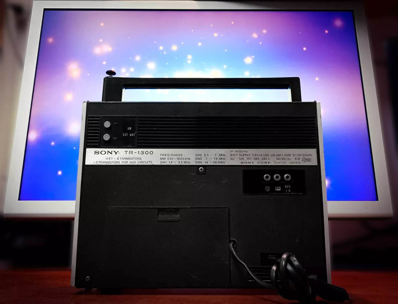 SONY TR-1300 🌈RaRe🌈 World Radio Band LW MW SW