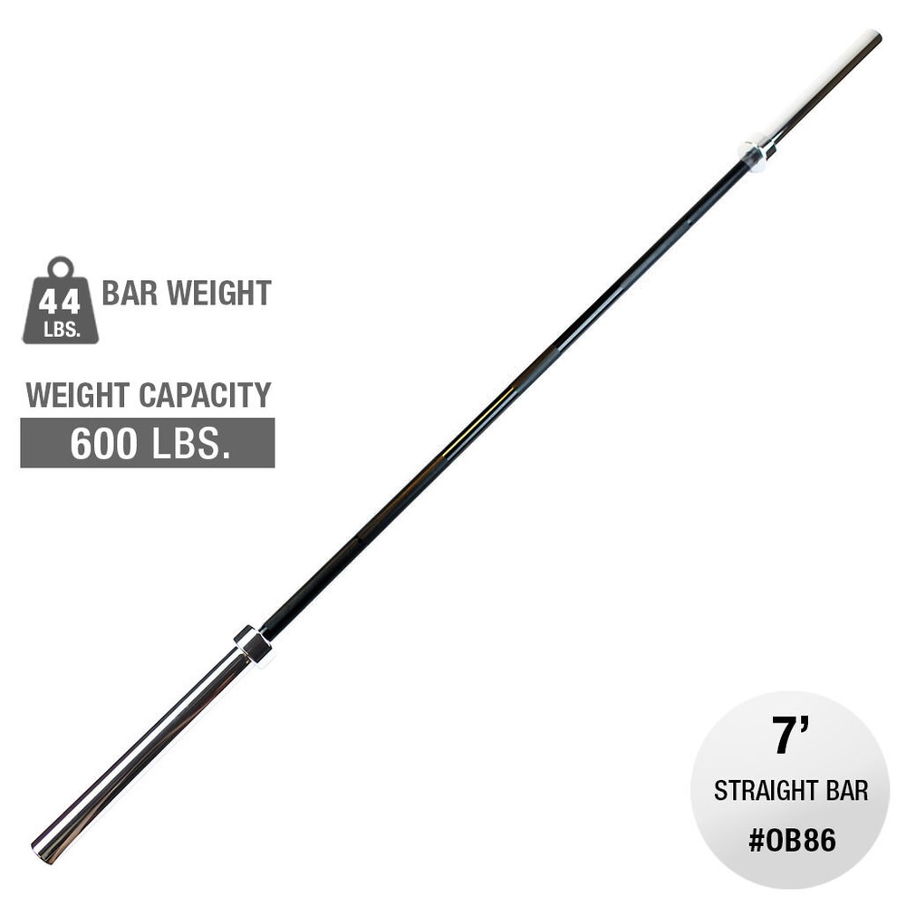 Body-Solid 7 ft. Black Olympic Bar