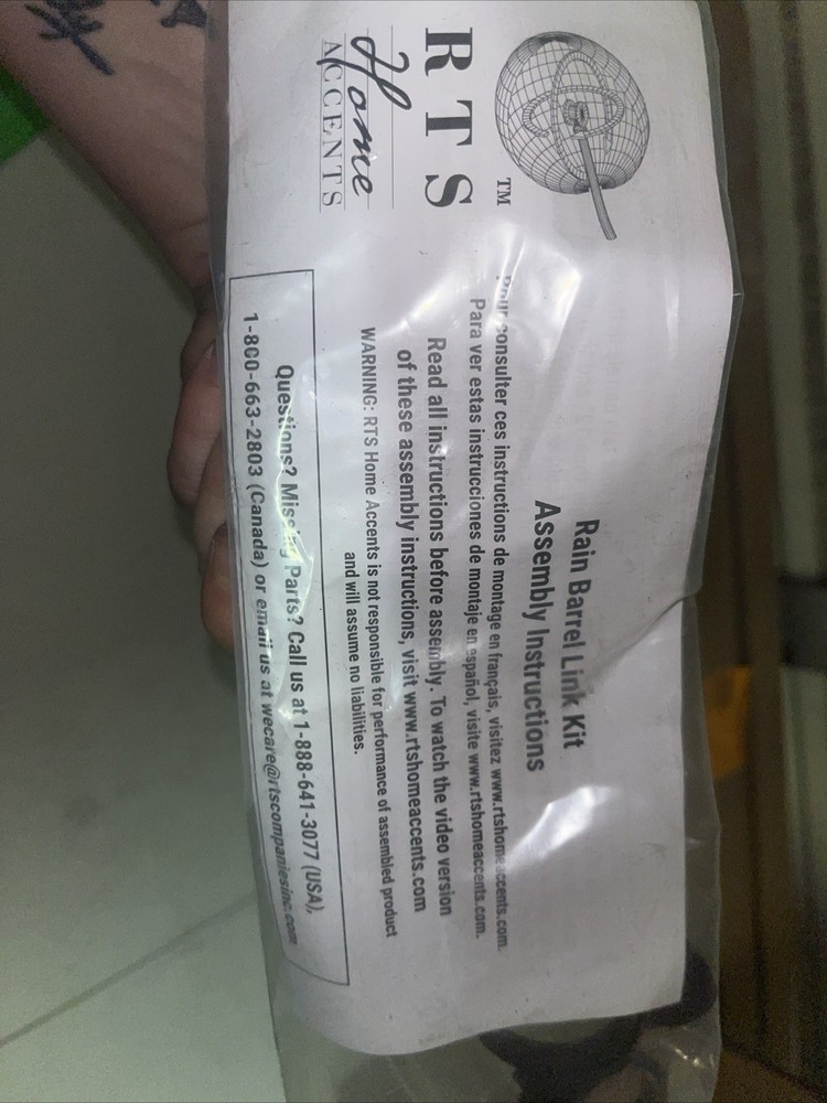 Rain Barrel Link Kit