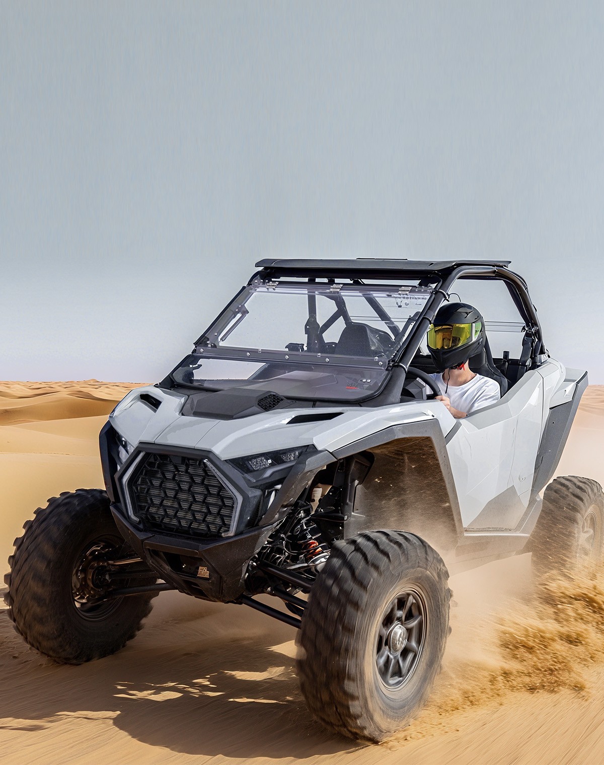 3-IN-1 Flip Up Folding Windshield Vent For 2025-26 Polaris RZR PRO XP/4 PRO S/4