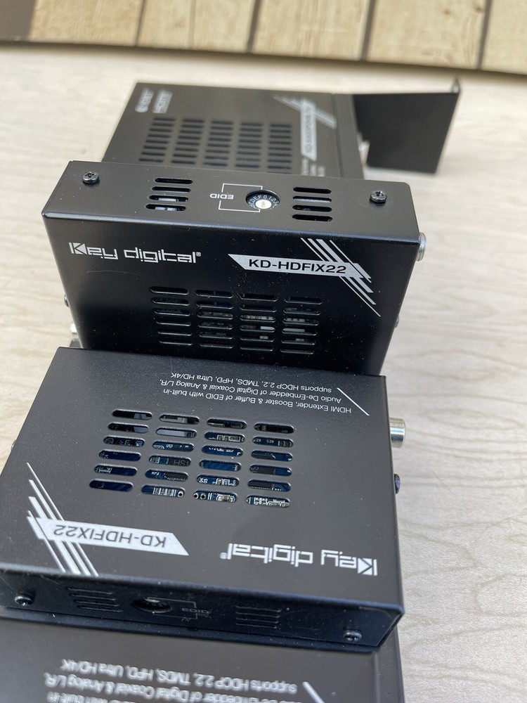 Key Digital KD-BKTCHPN Rack Mount Bracket with Extra Equipment