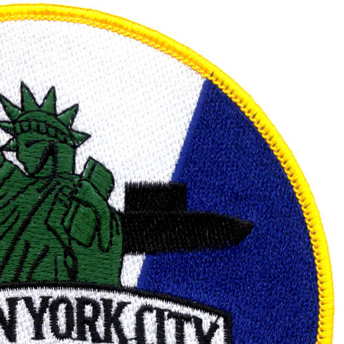 SSN-696 USS New York Patch