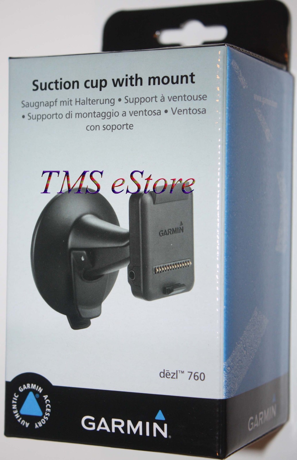 Genuine Garmin Dezl 770LM 770LMT 770LMTHD GPS Cradle Bracket w/Suction Cup Mount