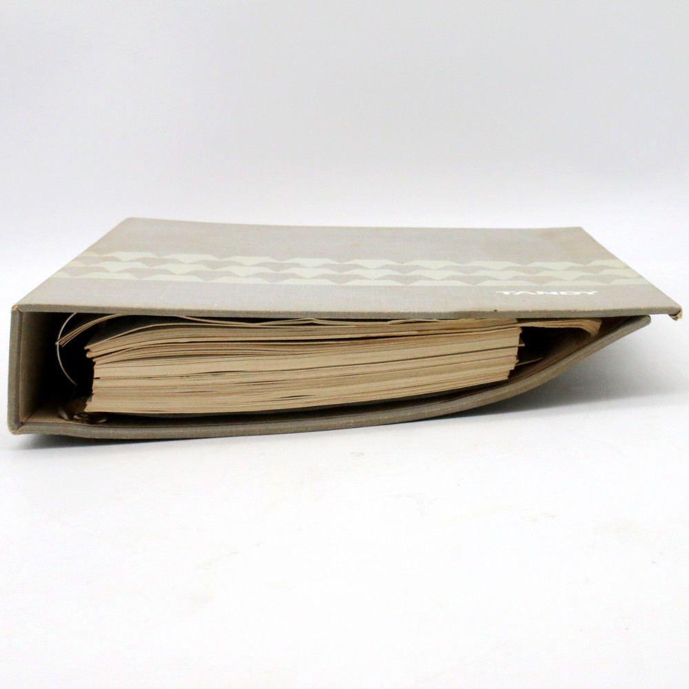 Vintage Tandy 1000 BASIC, MS-DOS, Multiplan Worksheet Reference Manuals, 1983/84