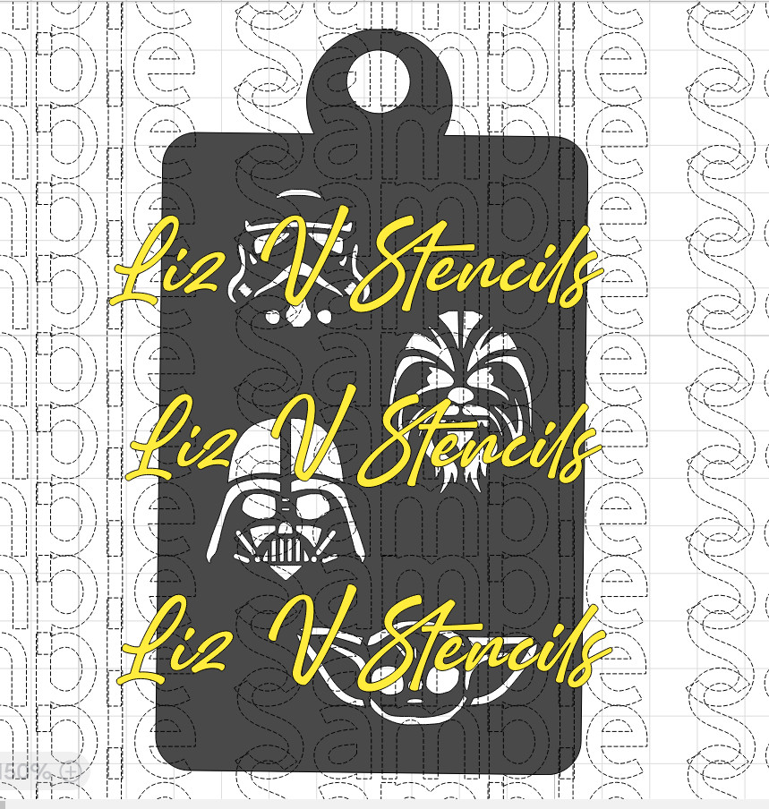 The Forcefield Combo Stencil