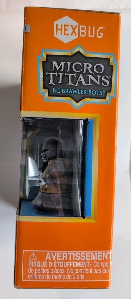 HEX BUG Micro Titans RC Brawler Bots Samurai And Knight