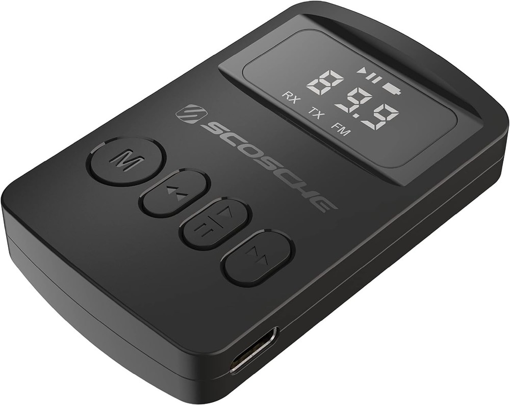 BTTRFM-SP1 Portable Bluetooth Transmitter/Receiver, FM Transmitter and Wireless