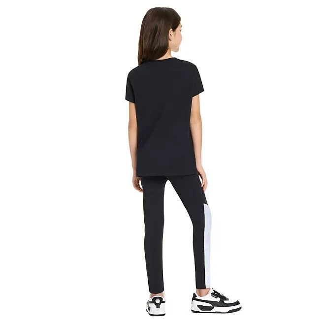 Puma Girls Active Set Size Medium Black