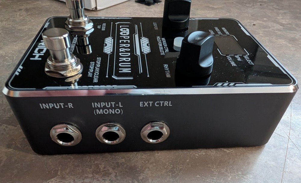 STRICH LOOPER & DRUM PEDAL