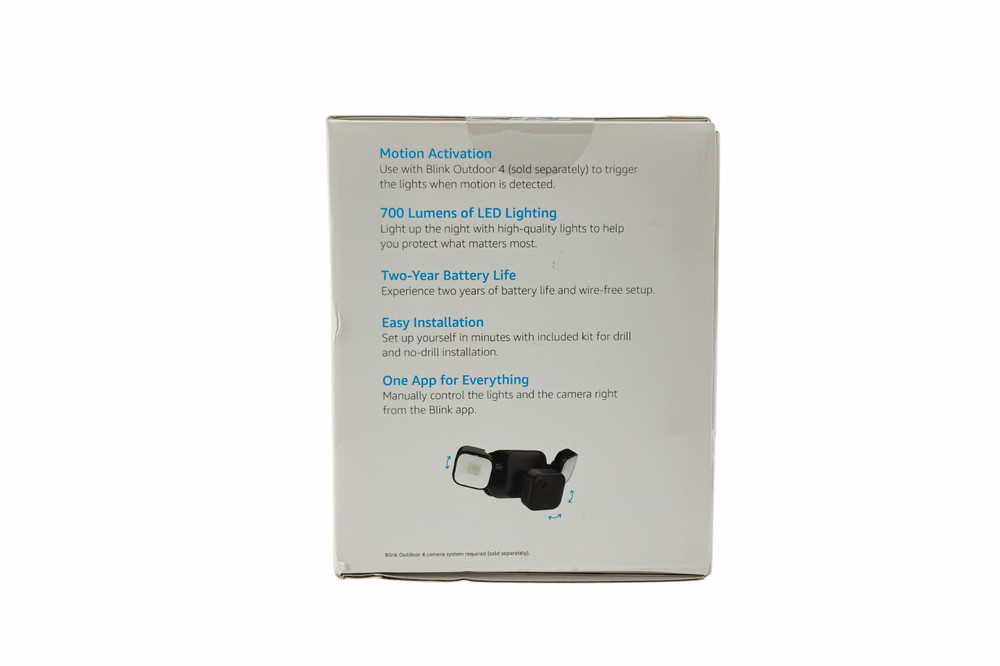 Blink Outdoor 4 Floodlight Mount Battery Powered LED Smart Security Accessory