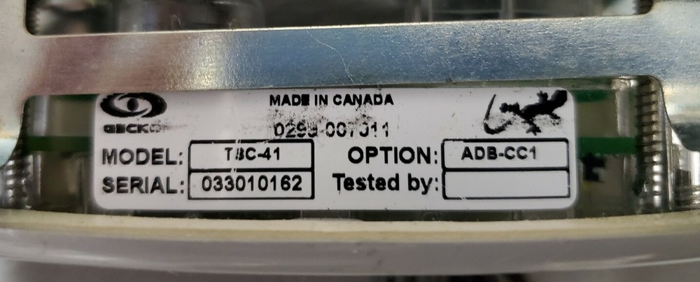 hot tub Coast Spas TSC-41 4 Button control panel NOS