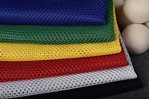 Commercial Mesh Laundry Bag - Sturdy Mesh Material with Drawstring Closure.