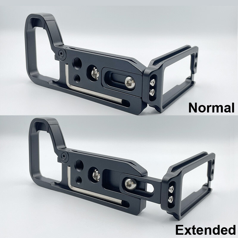 L Bracket For Sony A6700 Camera Extension Quick Release Plate Hand Grip