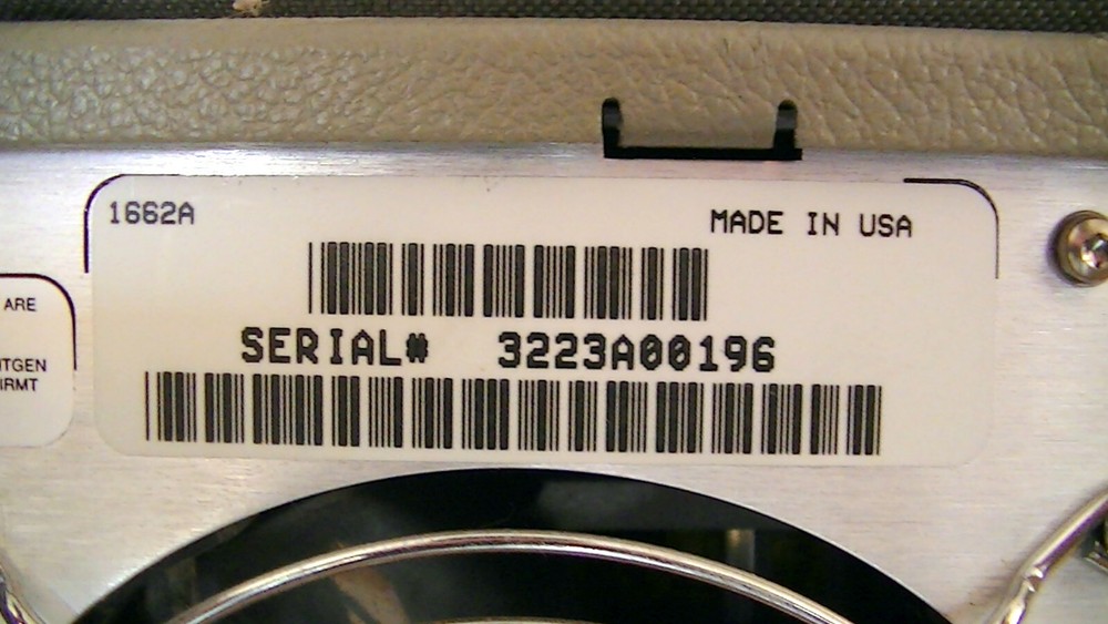 HEWLETT PACKARD 1662A LOGIC ANALYZER