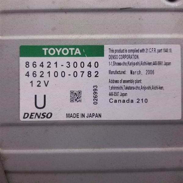 2006 LEXUS GS300 GPS NAVIGATION DVD PLAYER CONTROL UNIT