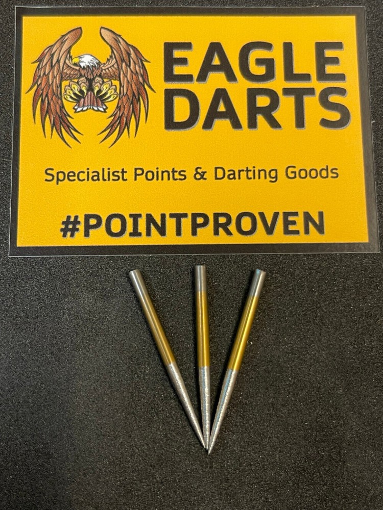 Eagle Darts - Talon Replacement Steel Tip Points - Gold
