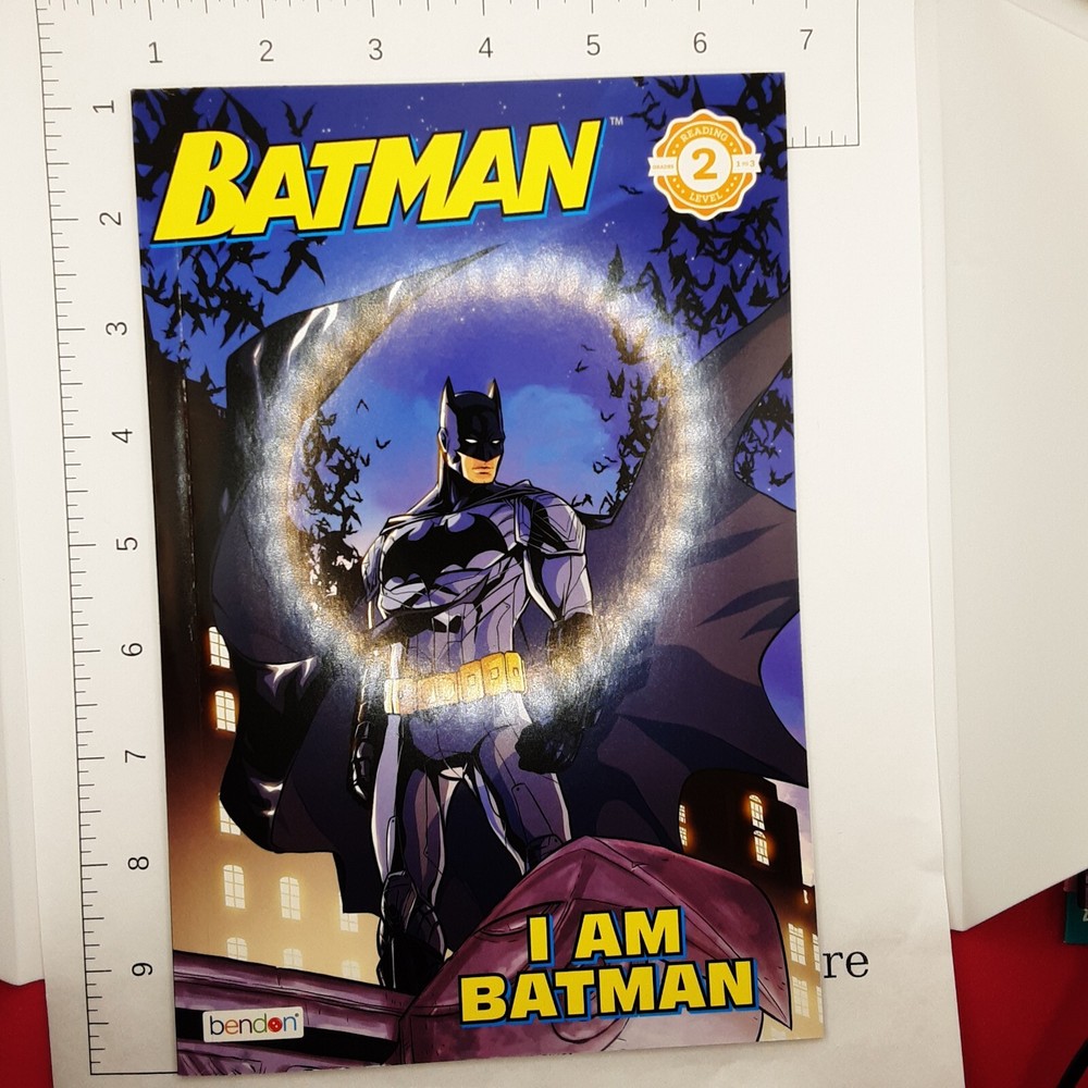 I am Batman children's book DC Comics