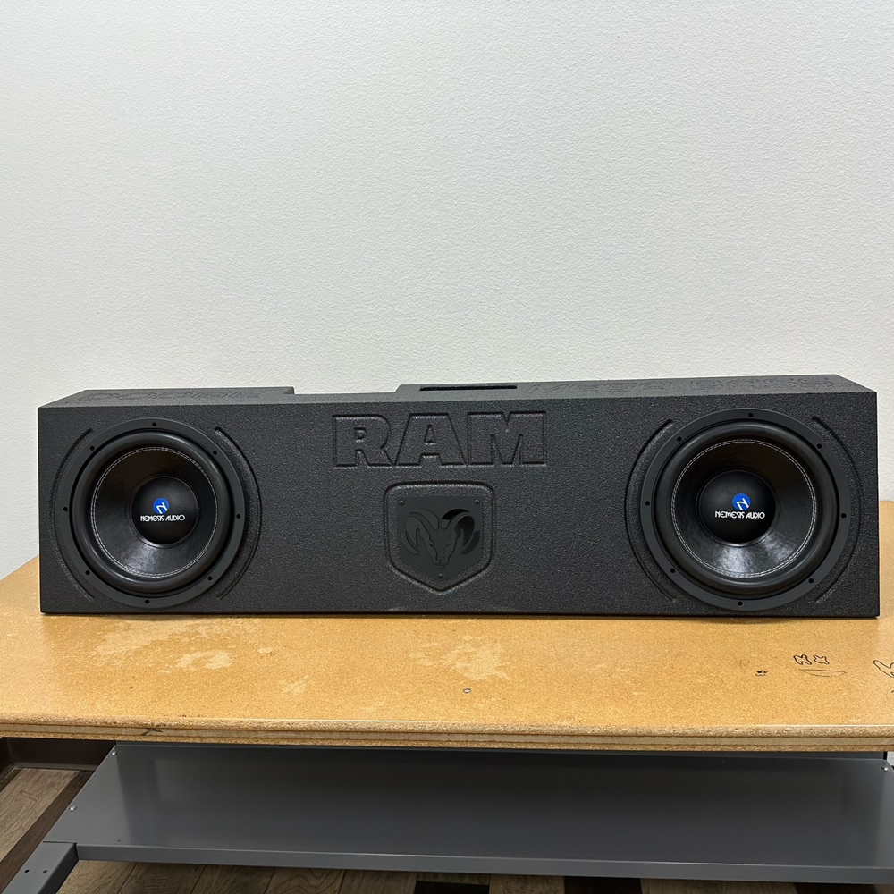 2002-2021 Dodge Ram Single Cab Sub Box 2x12” Ported Subwoofer Enclosure