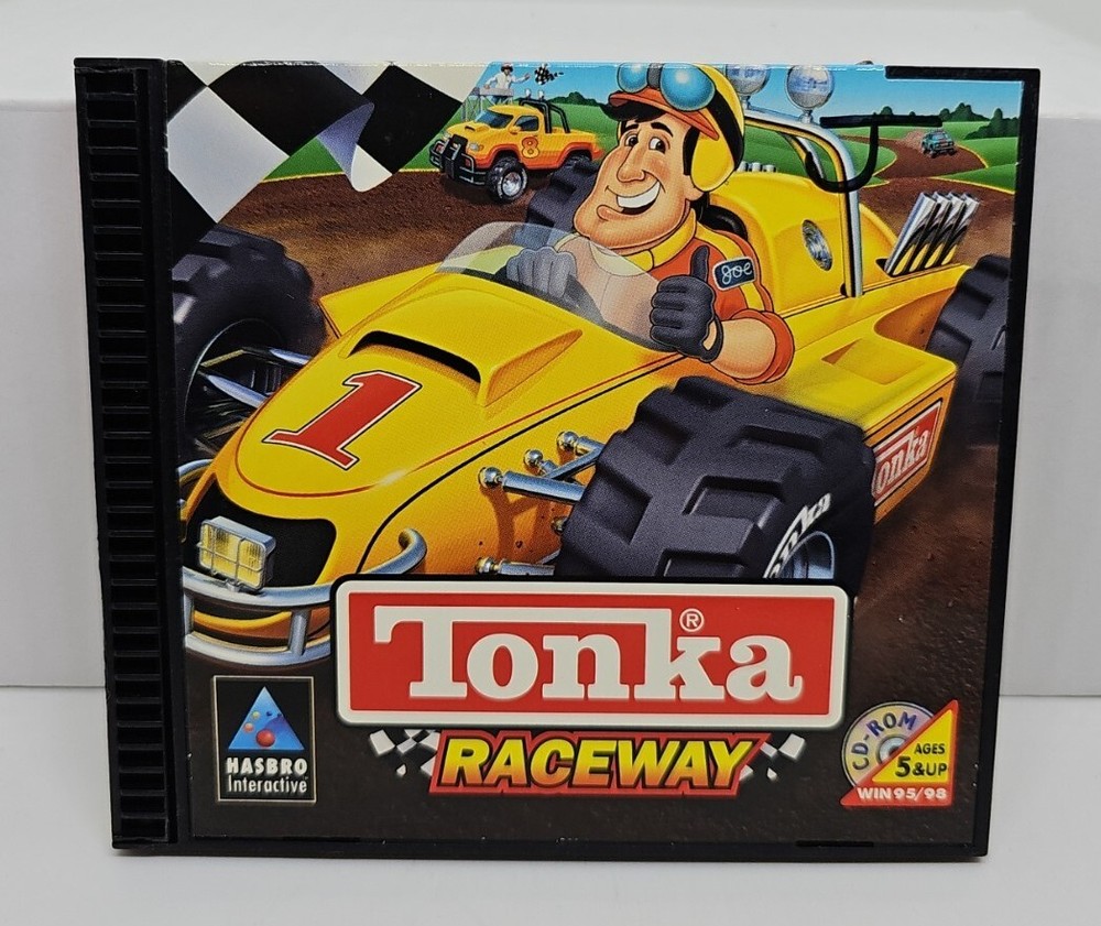 Tonka Raceway CD-ROM PC Computer Windows 95/98 Game Hasbro Interactive 1999