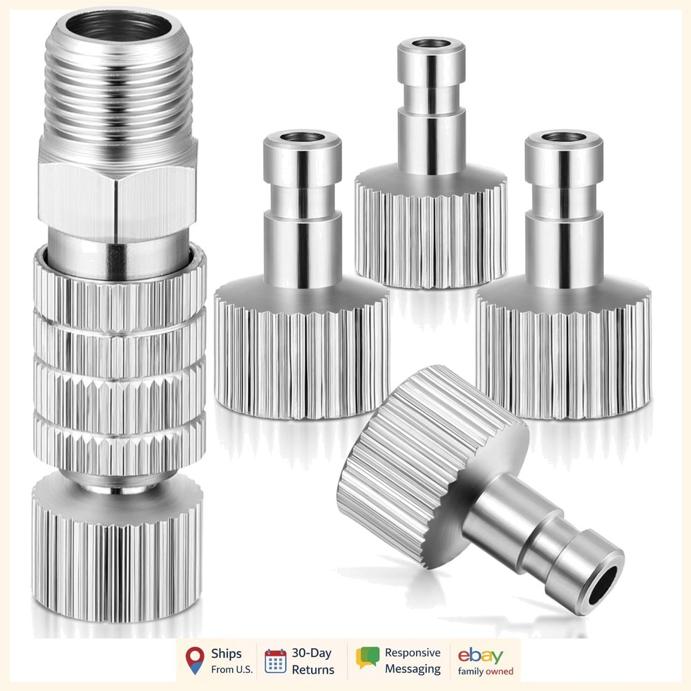 Quick Release Coupling Kit for Airbrush with 1/8 Inch Connection for Convenience