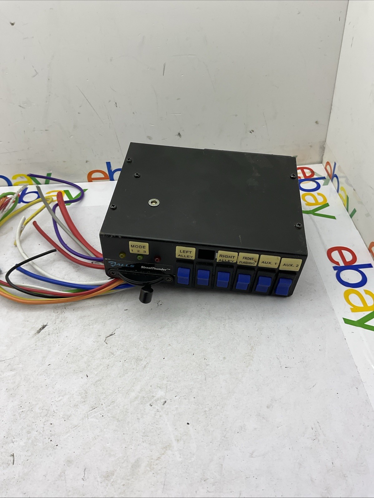 Galls Street Thunder 6 Function Switch Box With 3 Way Slider All 20 amp fuses