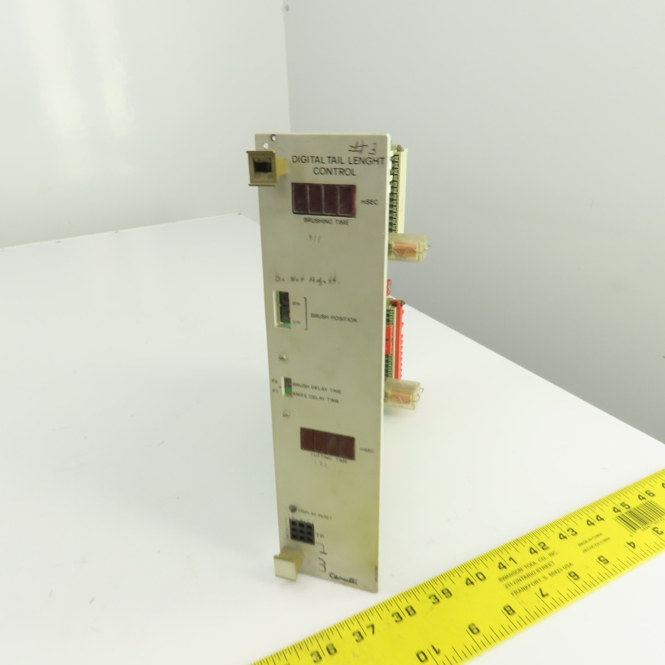 Cerutti RE 52156 Digital Tail Length Control
