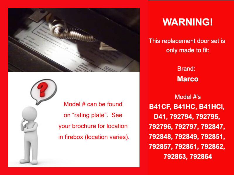 Fireplace Doors For Marco Fireplaces