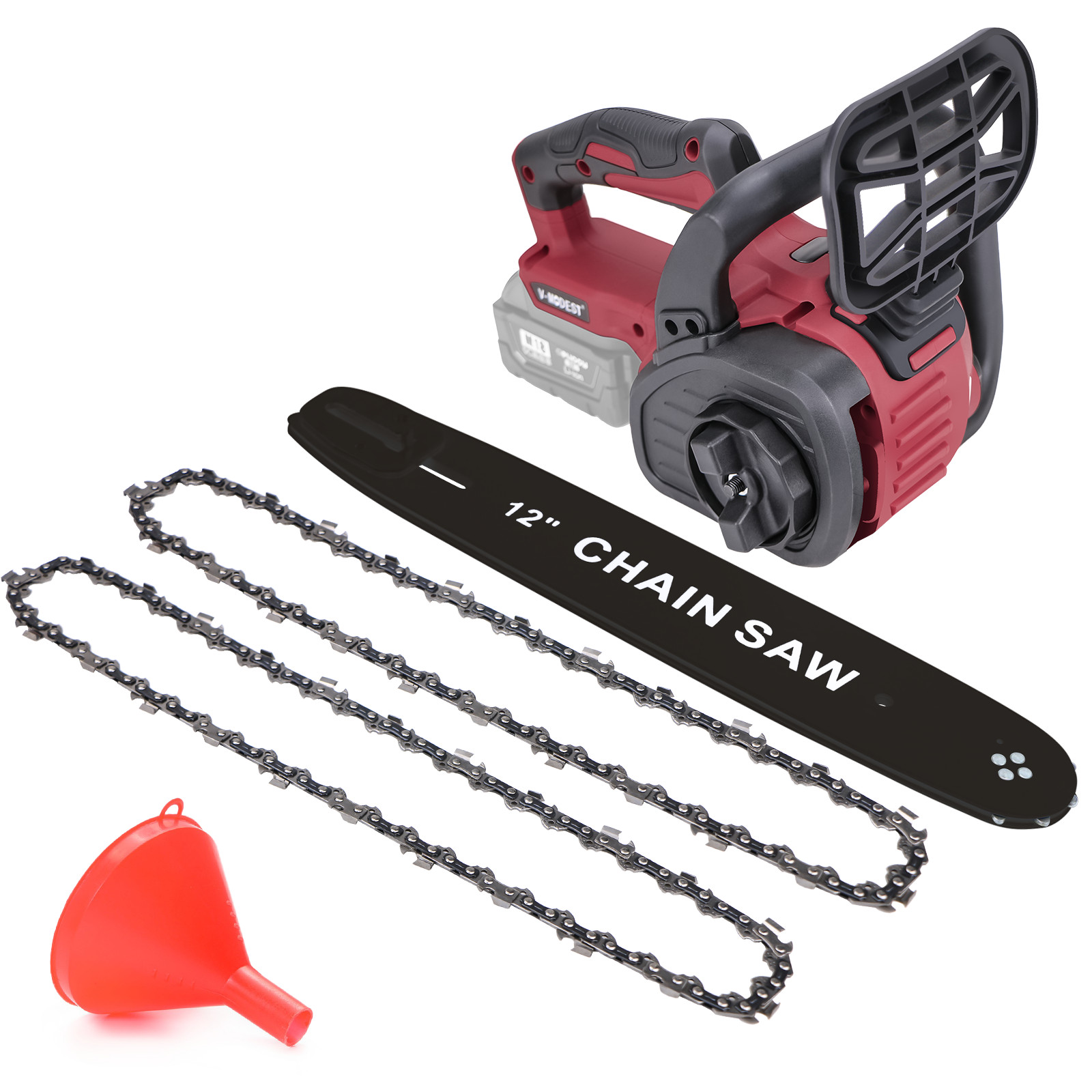 Compatible Milwaukee M18 Fuel 18V Battery Brushless 12 in Cordless Chainsaw