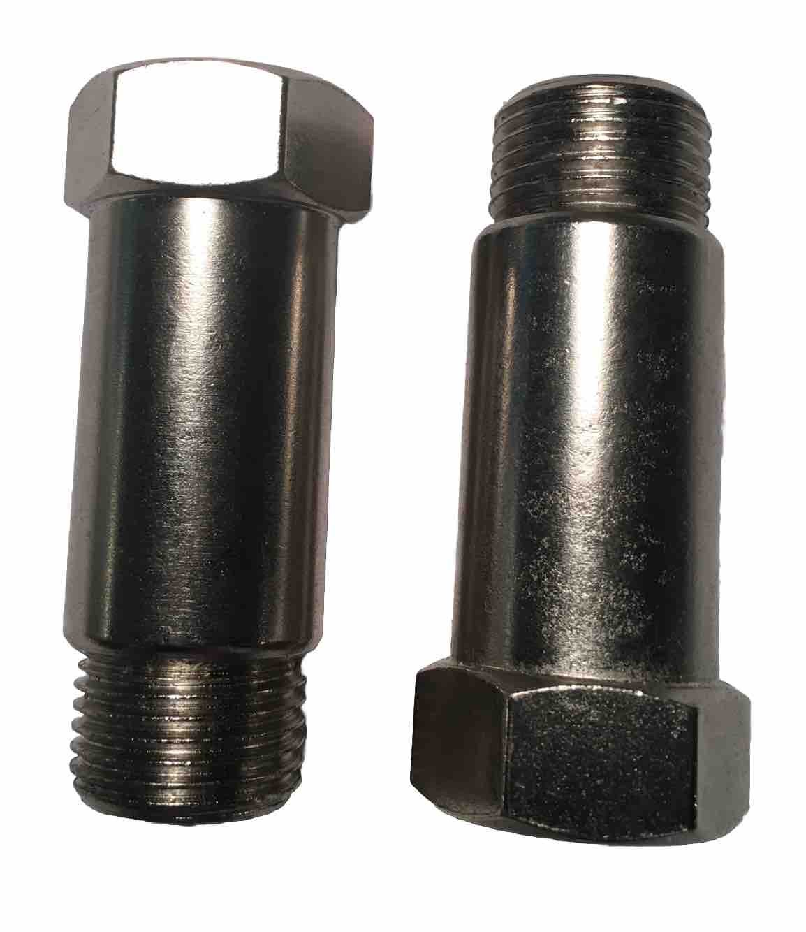 (2) Non Fouler Spark Plugs Adapters 18 Mm X 1.50
