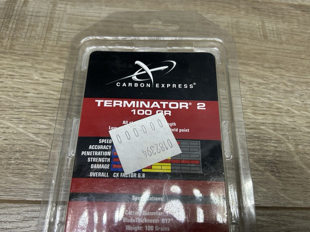 Carbon Express Terminator 2 Broadheads 3-Pack New