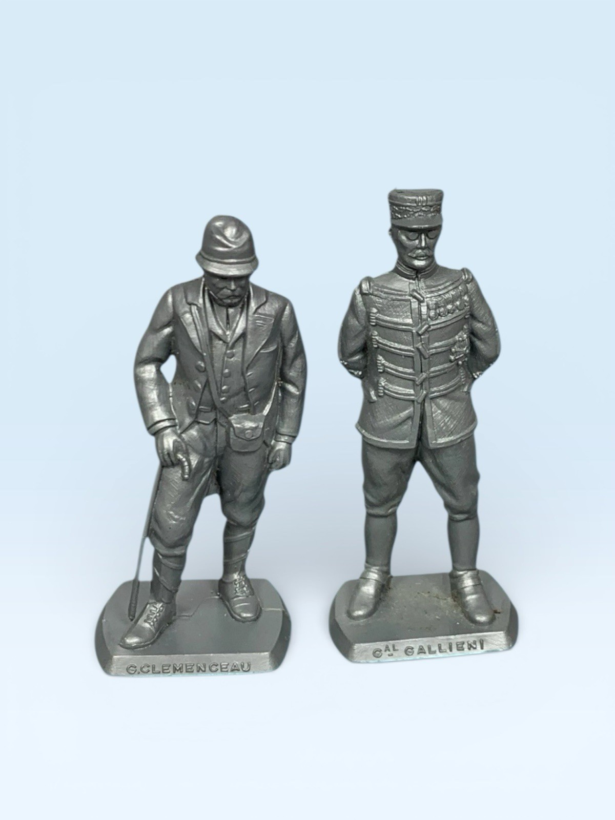 Mokarex General Gallieni 1849-1916 & G Clemenceau 1841 - 1929 Plastic Soldiers