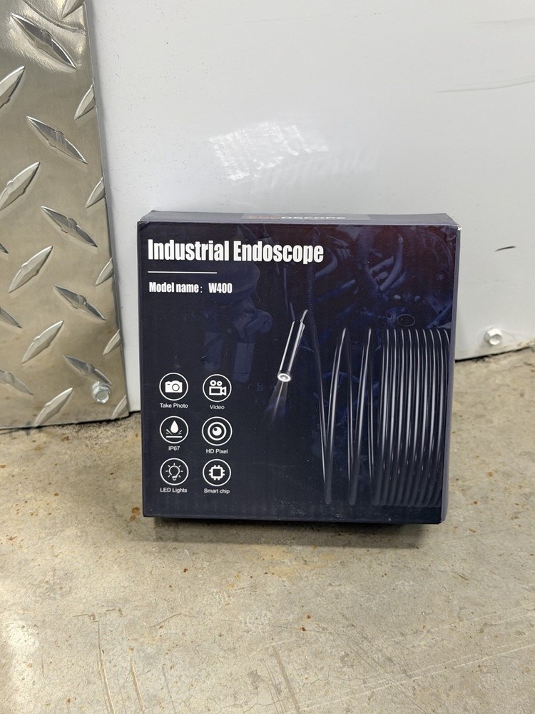 Endoscope Camera with Light,1920P HD Borescope Tools with 8 Adjustable LED Li...