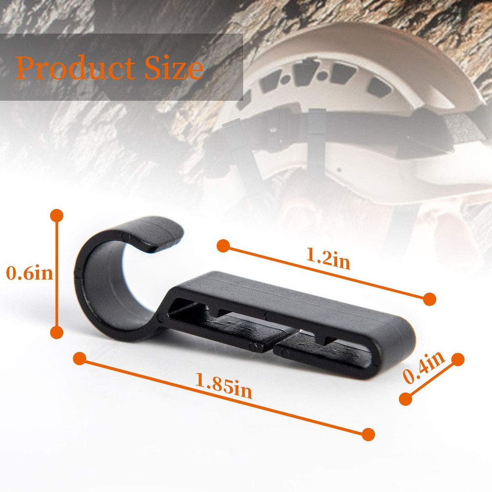 Headlamp Clips Hook Hard Hat Light Clips,Hardhat Headlamp Accessory